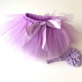 Tutu set - Lila baby - 0-6maanden