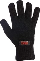 Heatkeeper Dames Thermo Handschoenen Chenille Zwart One size