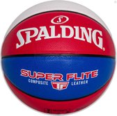 Ball de basket-ball Spalding Super Flite 76928Z, unisexe, rouge, taille: 7
