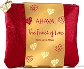 AHAVA Geschenkset FIELDS OF GOLD - Voedt en hydrateert de huid - Bevat dagcreme, handcreme en maskers - VEGAN - Alcohol- en parabenenvrij - Set van 3