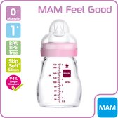 MAM Feel Good Glazen Fles ( 170 ml)