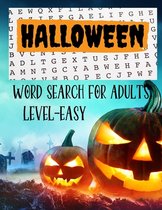 Halloween Word Search book -Level Easy