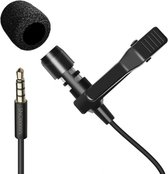 Maxxions Mini-Microfoon voor Smartphone - Aux 3.5mm Audio Jack Mini Microfoon - Zwart