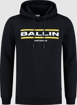 Ballin Amsterdam -  Heren Slim Fit   Hoodie  - Blauw - Maat S