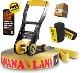 Bananalama Treewear Slackline Looptouw balanceerlijn 15m Met Boom Beschermer