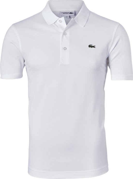 Lacoste Sport polo regular fit stretch - wit - Maat: 6XL