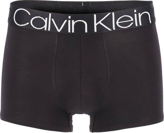 Calvin Klein Evolution Cotton trunk (1-pack) - heren boxer normale lengte -  zwart -  | bol.com