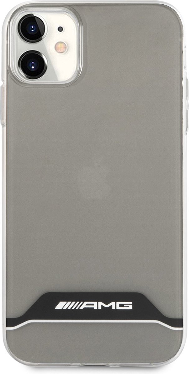 Mercedes-AMG Horizontal Line Back Cover - Geschikt voor Apple iPhone 11 (6.1'') - Transparant