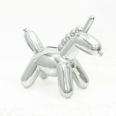 Balloon Money Bank - Baby Unicorn Silver - Made By Humans Designs
