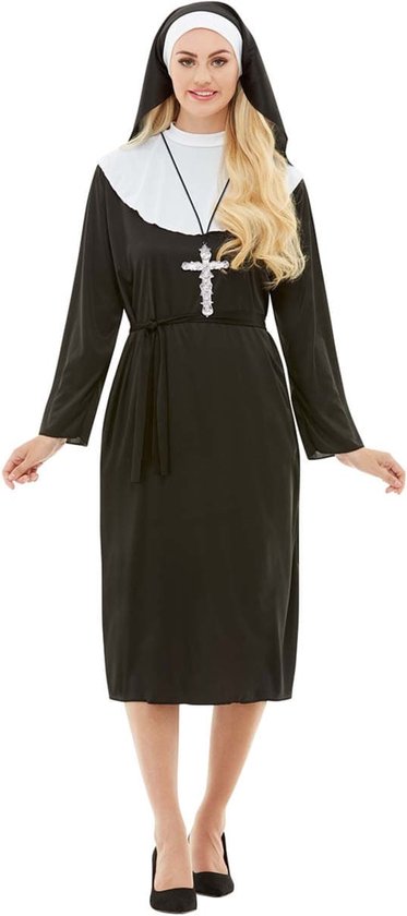 FUNIDELIA Non kostuum voor vrouwen Religieus - Maat: XS - Zwart
