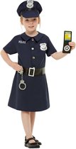 FUNIDELIA Politieagent kostuum voor meisjes - 5-6 jaar (110-122 cm)