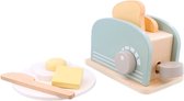 Mini Matters Wooden Toaster - Speelgoed - Keukenaccessoires - Multicolor - Hout