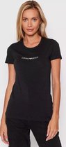 Emporio Armani T-SHIRT LOUNGEWEAR LOUNGEWEAR T-SHIRT Vrouwen Loungewear shirt - Black - Maat L