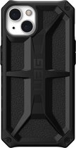 Apple iPhone 13 Hoesje - UAG - Monarch Serie - Hard Kunststof Backcover - Zwart - Hoesje Geschikt Voor Apple iPhone 13