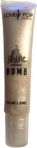 Lovely Pop Cosmetics - Shine Bomb - Glitter Lipgloss - Wit - Parelmoer/glitter/iriserend/metallic/transparant - Nummer 07 - 1 Tube met 14 ml inhoud