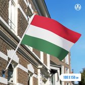 Vlag Hongarije 100x150cm - Spunpoly