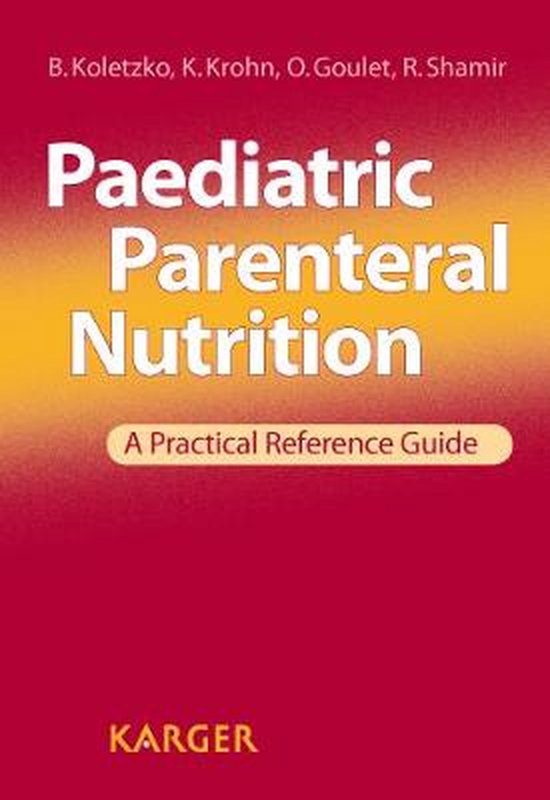 Paediatric Parenteral Nutrition - cover