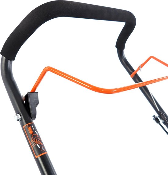 FUXTEC FX-RM4646ECO tondeuse à gazon Marcher derrière un tracteur tondeuse Essence Noir, Orange