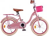 Amigo Fox Meisjesfiets - Kinderfiets 18 Inch - Roze