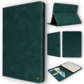 iPad 5 - 9.7 inch (2017) Hoes Emerald Green - Casemania Book Cover