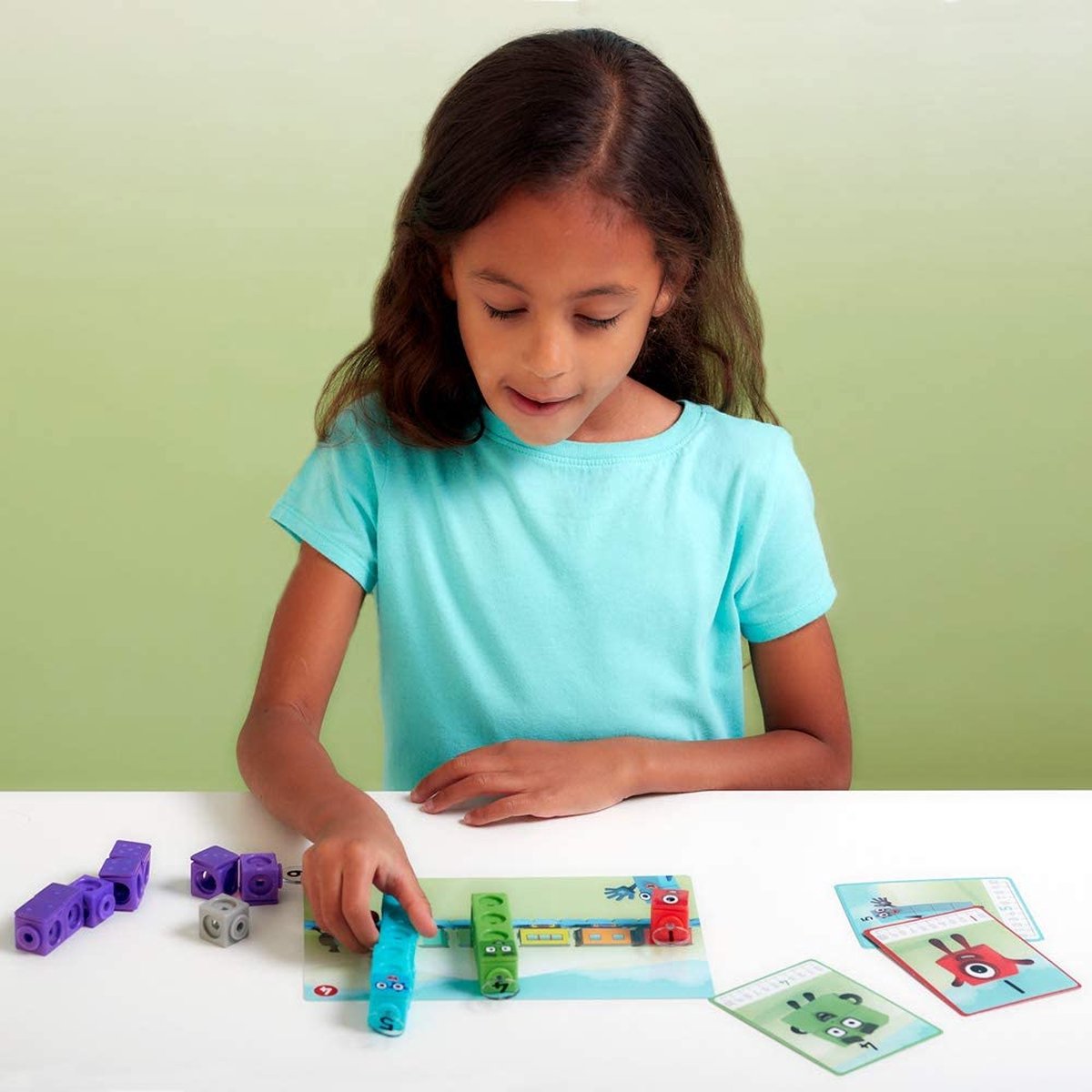 Learning Resources MathLink® Cubes Numberblocks® 1-10 Activity Set - 3+ — afbeelding 7
