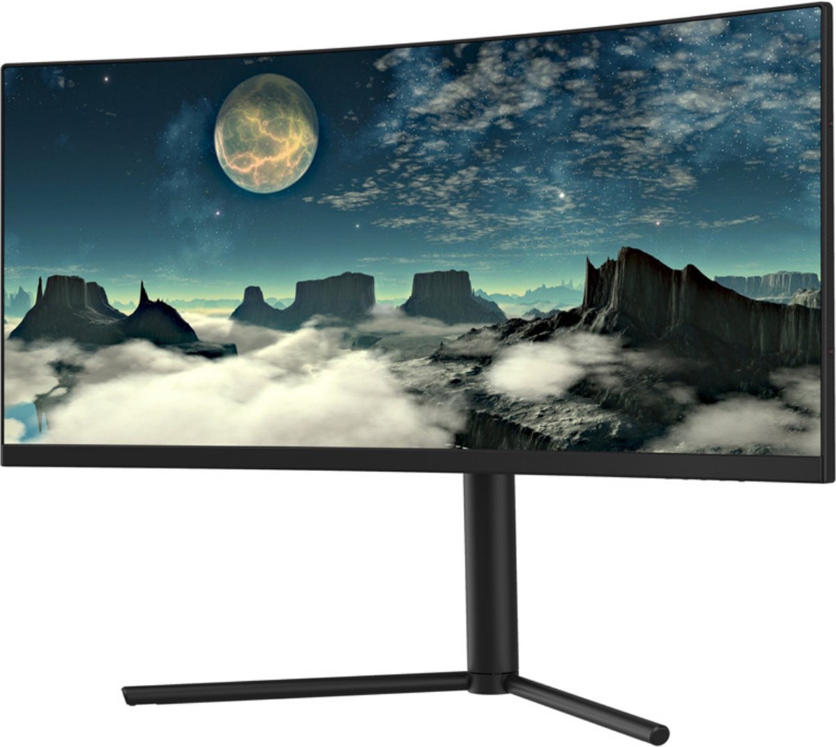 Game Hero LCP - 29 inch Curved PC Monitor - Full HD - Free Sync - Gaming Monitor - 100 Hz - 21:9 Ultra-Wide Widescreen