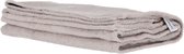 Frottier badstofhoes - zilvergrijs - 190 x 70 cm