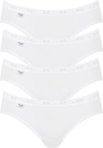 Sloggi Basic + Ladies Mini - Lot de 4 - Blanc - Taille 40