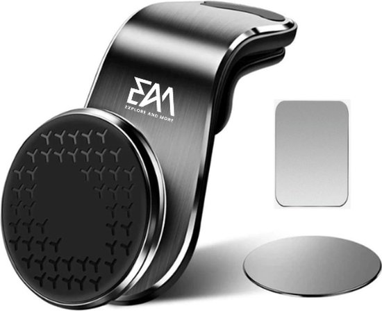 Support Voiture Magnetique pour Telephone Aimant Noir Ventilateur Universel  360 Rotatif - Accessoire téléphonie pour voiture - Achat & prix