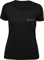 Woman T-Shirt - PEAK (Black/Gold) S