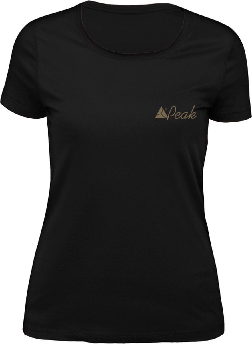 Woman T-Shirt - PEAK (Black/Gold) S