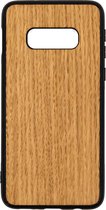 Samsung S10E Eik Houten GSM / Telefoon Hoesje - Shockproof TPU Case