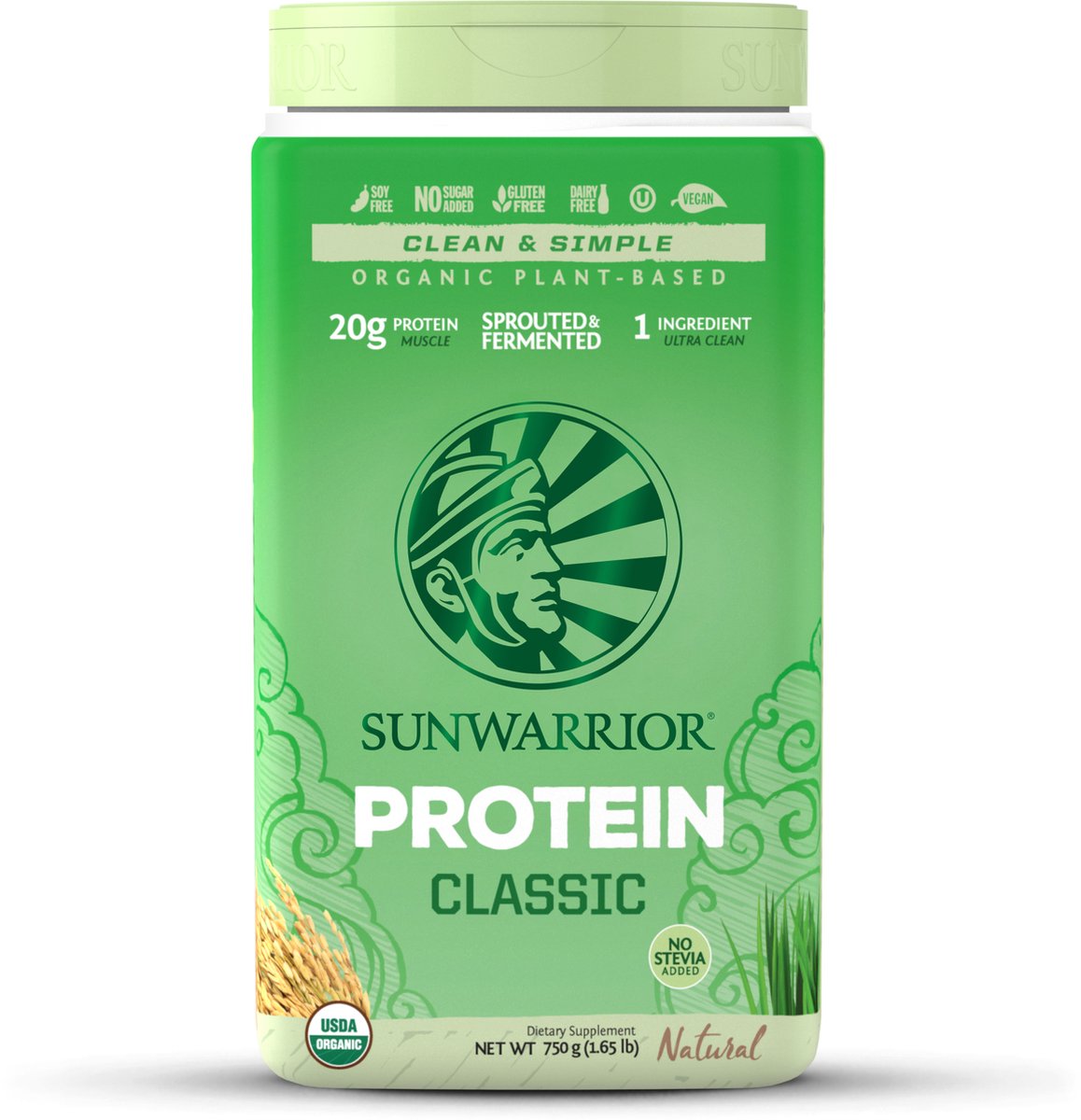 Goedkoopste Sunwarrior Classic Proteïne Naturel - 750 gram