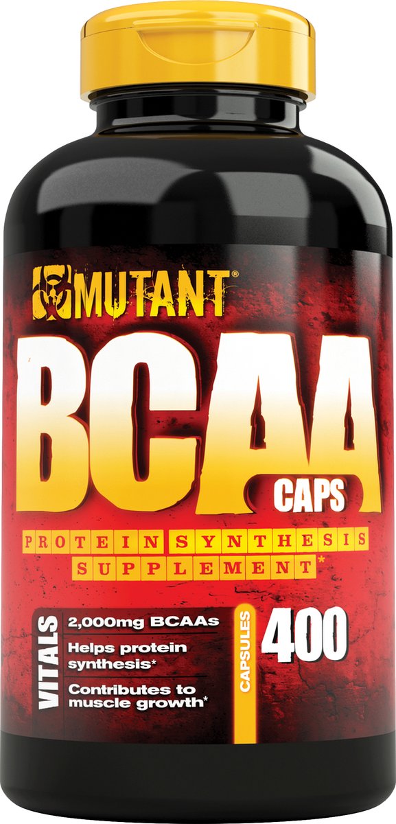 Goedkoopste Mutant BCAA Caps - 400 capsules
