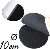 24ME® Klittenband Rondjes Extra Goot - Ø 10cm - Zelfklevend - Velcro - 10 Paar