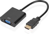 *** HDMI naar VGA Adapter Kabel 1080P Full HD -  HDMI to VGA  - Male naar Female 1080P  -  Heble® ***