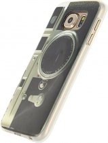 Xccess Backcover Hoesje - Geschikt voor Samsung Galaxy S6 - Gsm case - Retro Camera