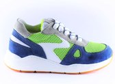 Clic sneaker CL-20668 boys jeans fluor groen-24