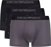 Armani Emporio 3 Pack Underwear 111625-9A722-70020, Mannen, Zwart, boksers, maat: S