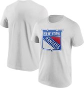 Fanatics Mid Essential T-shirt New York Rangers Wit L