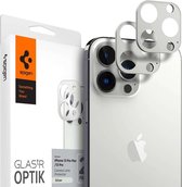 Spigen - Apple iPhone 13 Pro / 13 Pro Max - Camera Lens Glass Protector - Silver (2 Stuks)