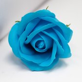 Zeep Bloemen - Medium Roos - Hemels Blauw - 50 stuks - 5x6.5cm