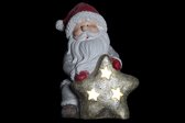 LuxuryLiving - Kerstversiering - DKD Home Decor - Hars - Kerstman - 2 pcs - 26 x 19 x 31 cm