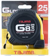 Tajima G5P80MY GLock Measuring Tape BlackYellow 8 m x 25 mm