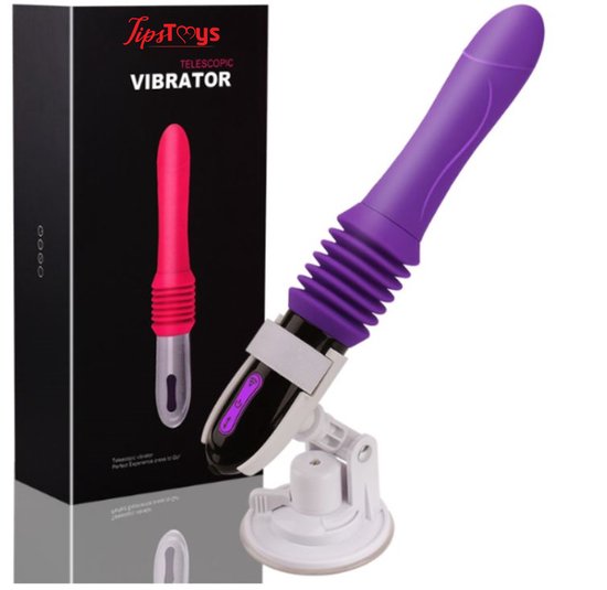 TipsToys Sex Machine Seksmeubel Vibrator - Dildo Vibrators Vrouwen Seksspeeltje Paars