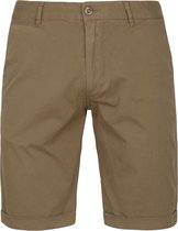 Suitable - Short Chino Arend Khaki - Modern-fit - Chino Heren maat 24