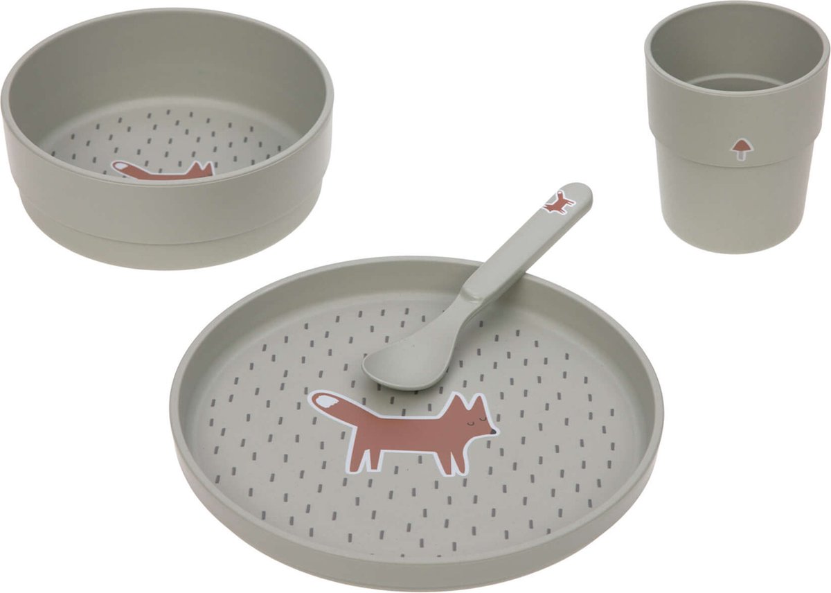 Laessig Little Forest Fox Dinerset