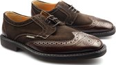 Mephisto Heren Veterschoenen - Bruin - Maat 42