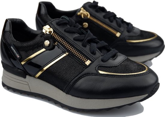 Mephisto Toscana - dames sneaker - zwart - maat 35 (EU) 2.5 (UK)