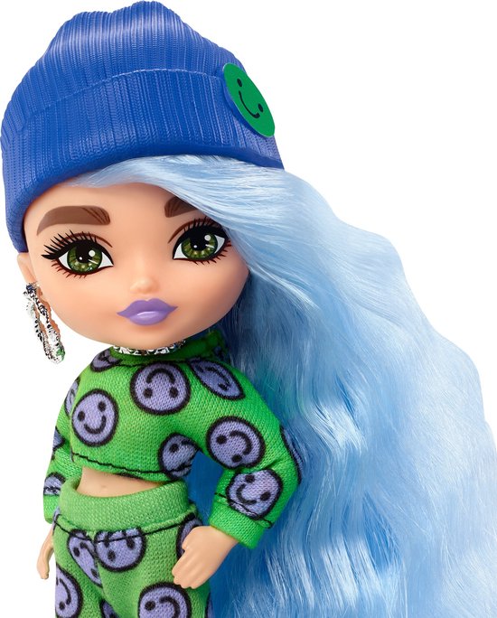 Barbie Extra Mini Pop 3 - IJsblauw haar — afbeelding 2